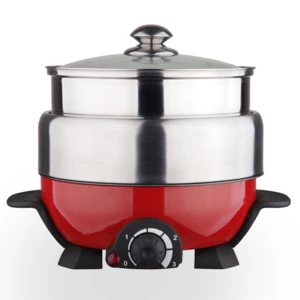 Multifunction electric cooker hot pot baking frying 2.5L