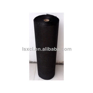 Multifunctional carbon felt with high quality