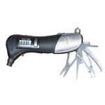 Multifunctional Digital tire pressure gauge with emergency tools