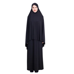 MXCHAN SJH2404 high quality prayer islamic clothing 2 pieces abaya jilbab wholesale