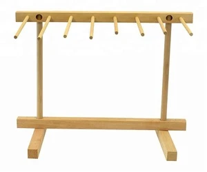 Natural Beechwood Collapsable Pasta Drying Rack