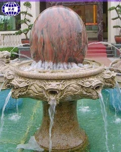 Natural Stone Outdoor Rolling Ball Fountains