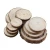 Import Natural Unfinished Wood Slices Arts Crafts DIY decoration wooden crafts from China