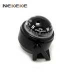 NEKEKE Car guide ball compass sea boat magnetic compass