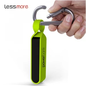 new 2020 trending product keyring charger corporate gifts get free samples super Waterproof power bank 2600mah