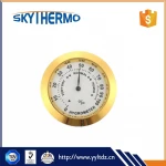 New 37mm Moisture Meters Cigar Tobacco Box Pointer Hygrometer Use for Humidors Smoking Humidity Sensitive Gauge