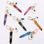 New Arrival Bangtan Microphone Shape Metal Pendant Keychain