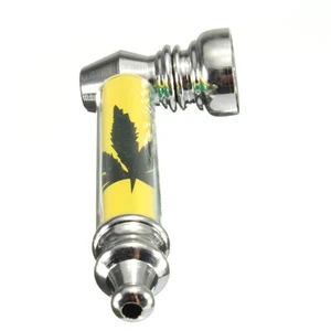 New Arrival High Quality Metal Pipe Jamaica Rasta / Tobacco / Smoking Pipes Now Gift Mill Smoke Detectors