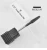 Import New Arrival Manicure Black Tungsten Carbide Nail Drill Bit 3 / 32 &quot; Foot Cuticle Clean Burr Bits from China