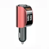 new arrivals dual usb car charger with digital display