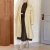 Import New autumn and winter hidden belt double wool coat womens stand-up collar long wool coat from China