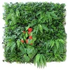New Design Customized Jungle Style Vertical Plants Wall Artificial Wall Hanging Plant Green Grass Wall for Home Decoration  5.0