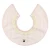 Import New Design Round Shape Lovely Soft Baby Bibs Feeding Bibs from China