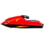 New design water scooter with custom Nice and cool vacuum-formed motorboat housing Fast and fashionable jetski