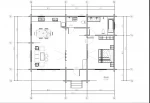 New Fashion Bungalow Prefab Solid Wooden Log House High Quality Made in China KPL-027
