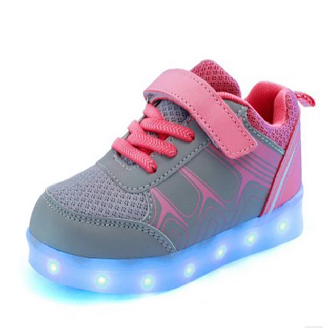 New Fashion style Good Quality Adults men led boys shoes for kids