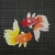 Import New high - quality high - density back glue embroidery goldfish garment decoration patch garment accessories from China