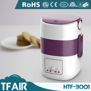 New Innovation Product TFAIR Kitchen Appliance HTF-3001 Double Layers Multi Purpose Purple Electric Rice Cooker