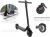 Import NEW PRODUCT 2wheel foldable kick scooters with patent for fron and rear suspension from China