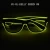 Import New product EL Wire Glasses Light Flashing kelly green color from China