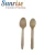 Import New products 2020 Eco-friendly Compostable and Biodegraable dinner set Wooden Fork Spoon Knife from China