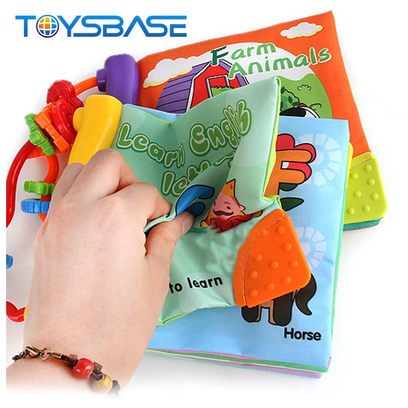 New Products Educational Toys Rich And Colorful Content Baby Cloth Book