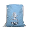 New Recycle Organic Cotton Canvas Promotional Drawstring Bag Backpack