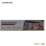 New Reusable Snack, Sandwich, Sous Vide & Freezer Bags