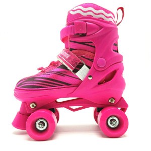 new style high quality wholesale 4 wheels double row roller skate shoes for children kids soy luna roller skate shoes