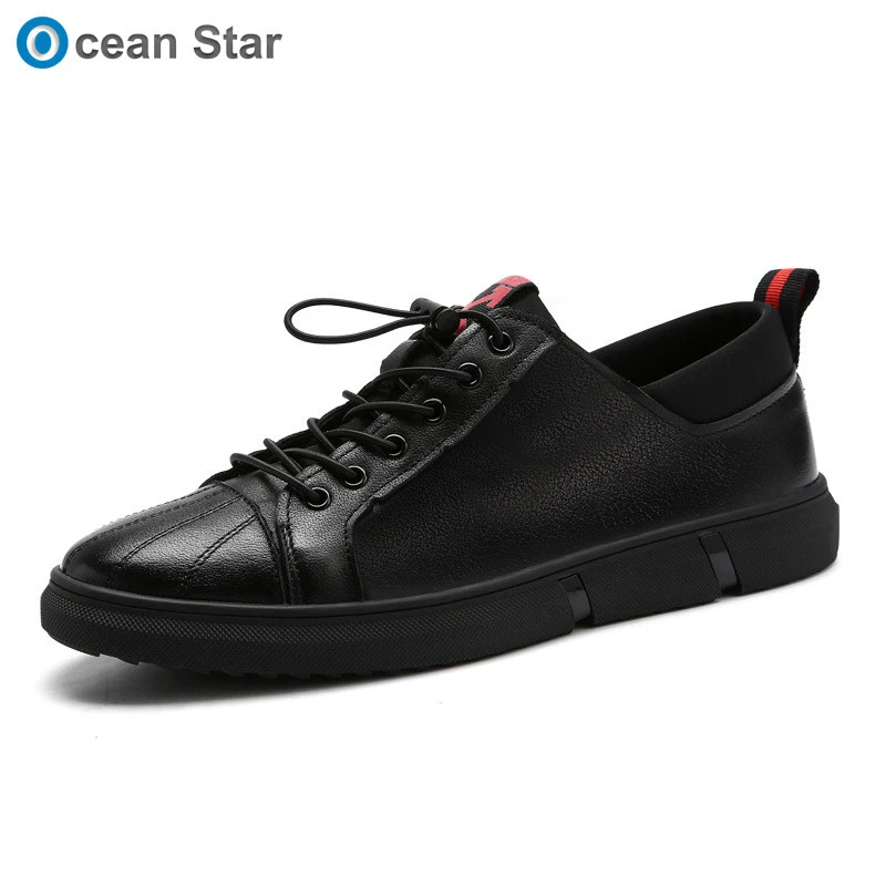 New style shell top skateboard shoes men leather outdoor casual men&#39;s shoes