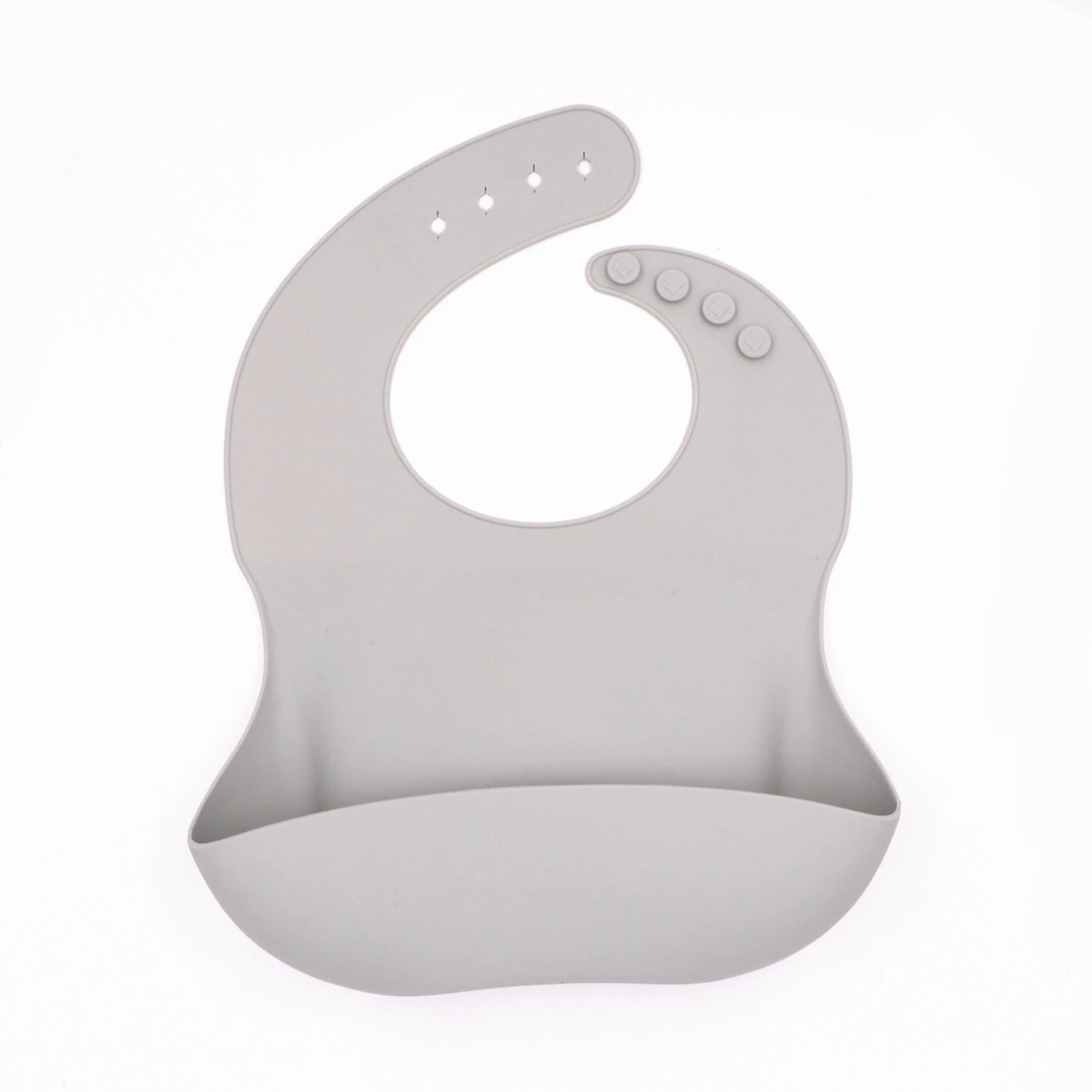 New Trend Product Silicon Bibs Waterproof Clean Wipes Easily Blank Baby Bibs