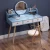 Import New unique design wooden modern make up dresser vanity dress table set with LED lighting mirror from China