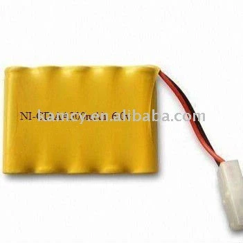 nickel-cadmium battery AA 300mah 6v pack