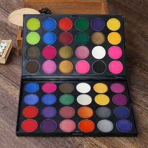 No Brand new Matte Glitter EyeShadow Makeup custom logo 48 color eyeshadow palette with high quality