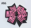 NO61-NO90 4.5double pinwheel hair bows Handmade Hair Bows Cartoon Pinwheel Princess Hair Accessories