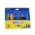 Import Non-toxic food grade box Wax Crayons Set 12/18/24/36 Colors Non Hand Sticky Plastic Crayons For Kids Drawing Pencil Crayons from China