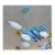 Import Nordic blue Airplane Glider Shaped Pendant Lights Hanging Lamp Fixture For Children Bedroom Glass Plane Indoor Lighting from China