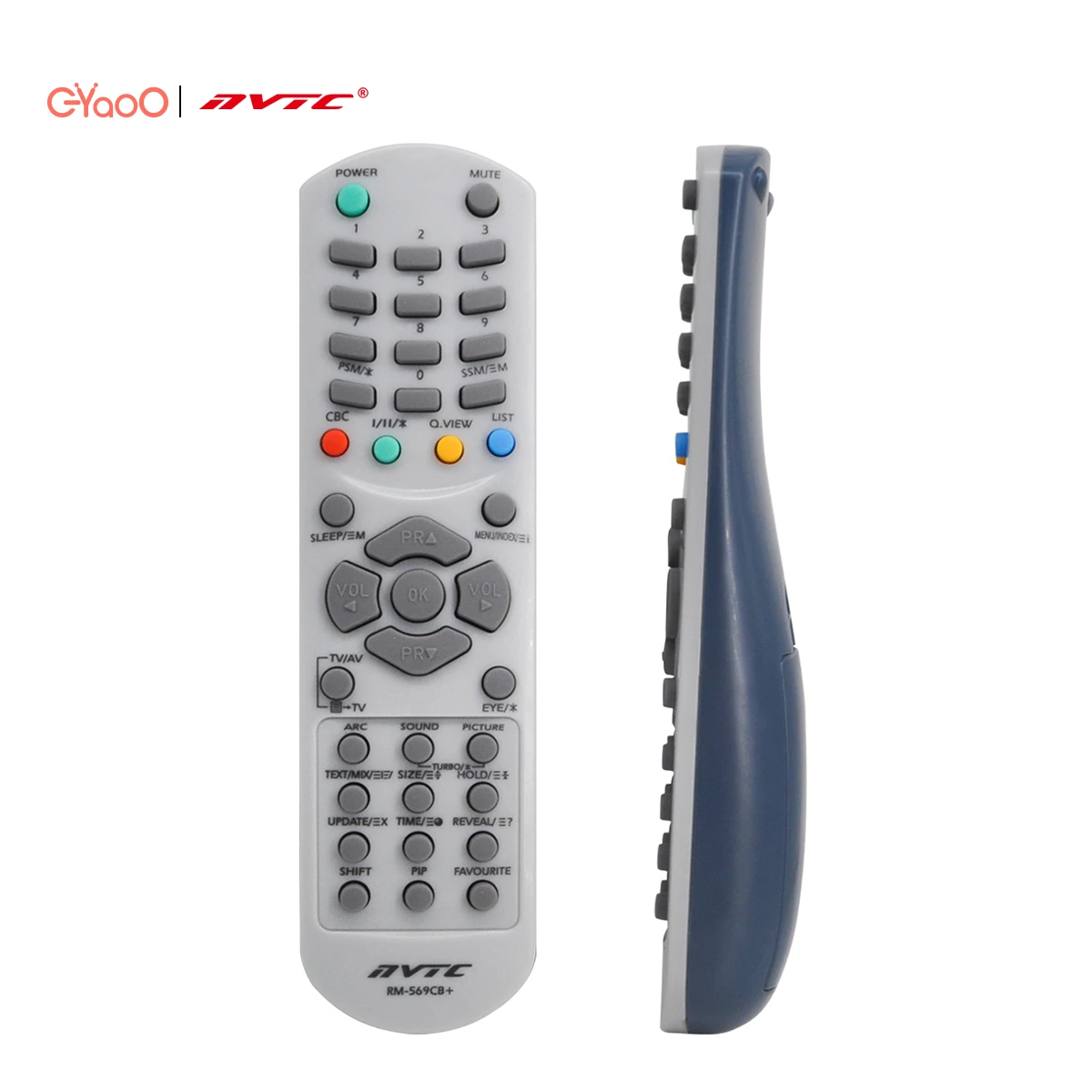 NVTC RM-569CB Wireless Infrared CRT Old TV Remote Control