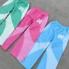 Nylon sweatpants Lightweight Baggy Track Pants Embroidery Wide Leg Jogger Quick Dry Track Pants Windbreaker Sweat pants