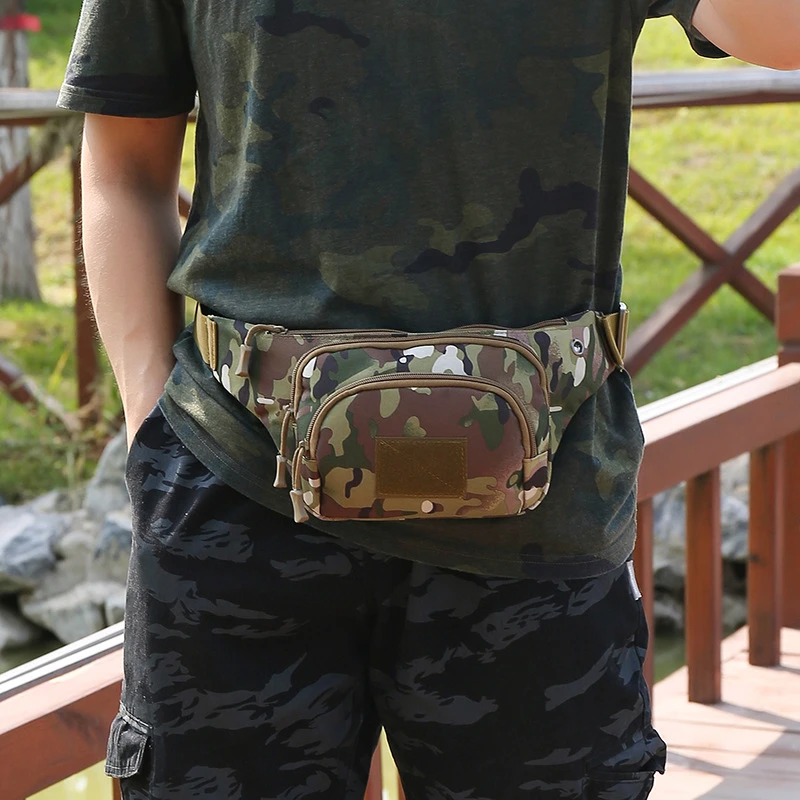 OBSESSION 0388# Fishing Waist Bag Multi functional Nylon Sports pockets Waist Shoulder Fishing Lure Reel Box Tackle Bag