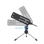 OEM Factory Live Broadcast microphone Professional  Voice Recording USB Condenser Microphone---PR04