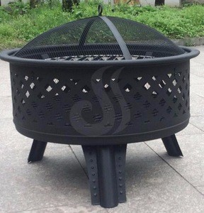 OEM Outdoor Stainless Steel Fire Pit Kit Grill Garden Heater with Steel Fire Bowl