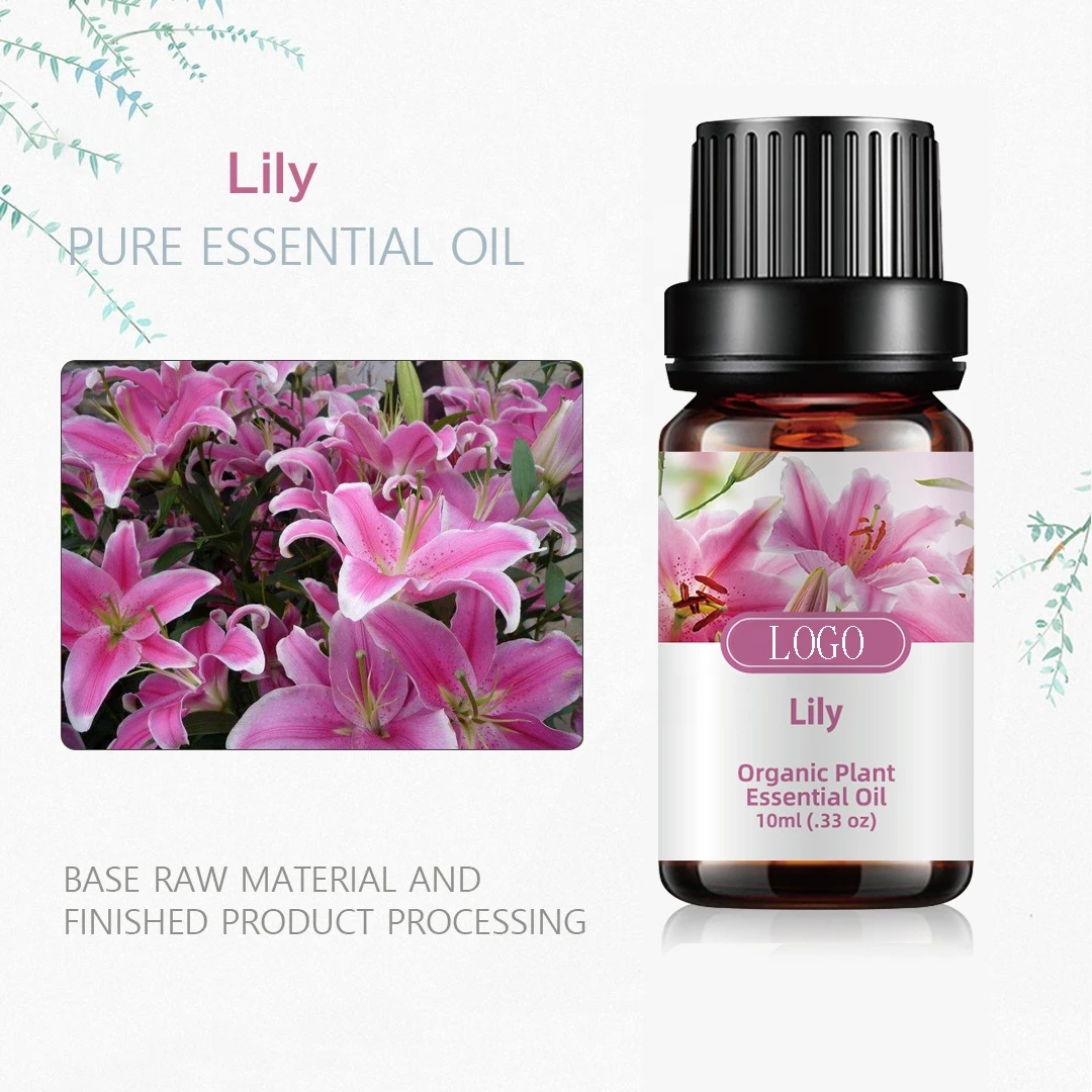 OEM Smooth Massage Oil Beauty Essential Oil Lily Essential Oil For Skincare In Cosmetic Industrial