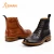 Import OEM supplied business affairs casual boot shoes men leather boots from China