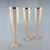 Import Oem Wholesale Rose Gold Rimmed Clear Disposable Fancy Glitter Champagne Flutes from China