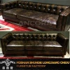 Old Classic antique Living Room Leather Sofa set A132 2S