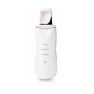 On sale ! rechargeable portable professional electric facial ultrasonic peeling machine cleaner face skin scrubber for home use
