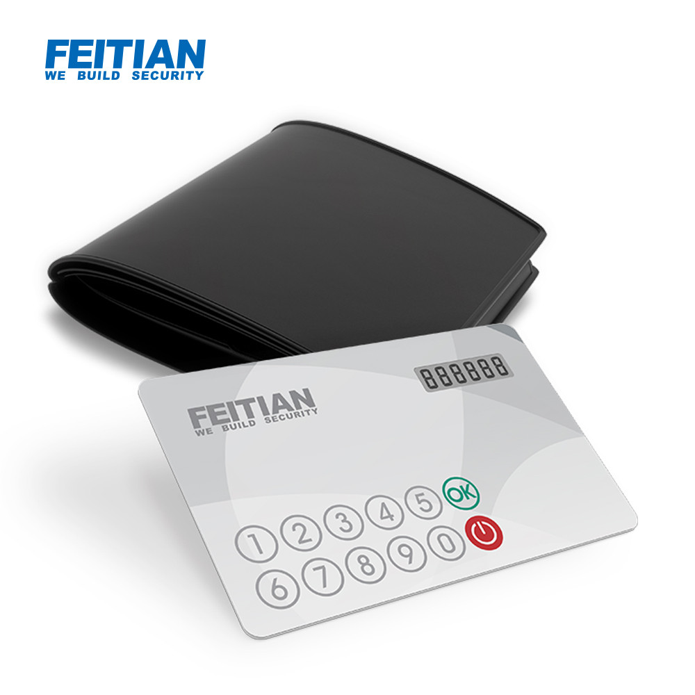 Buy One Time Password Oath Ocra Pinpad Otp Card E Ink Display Card With ...