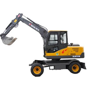 One Year Warranty CE ISO China Brand Manufacturing Industry Zero Delivery Time Cheap Wheel Mini Excavator For Sale