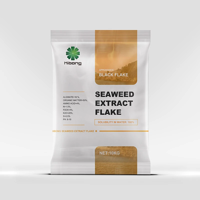 Organic fertilizer seaweed extract flake algae extract